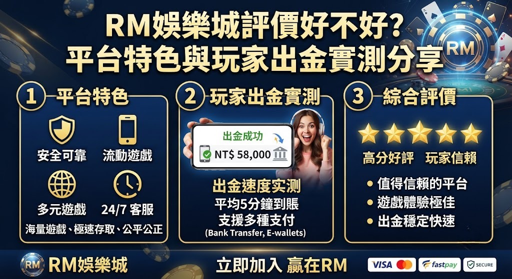 平台特色與玩家出金實測分享